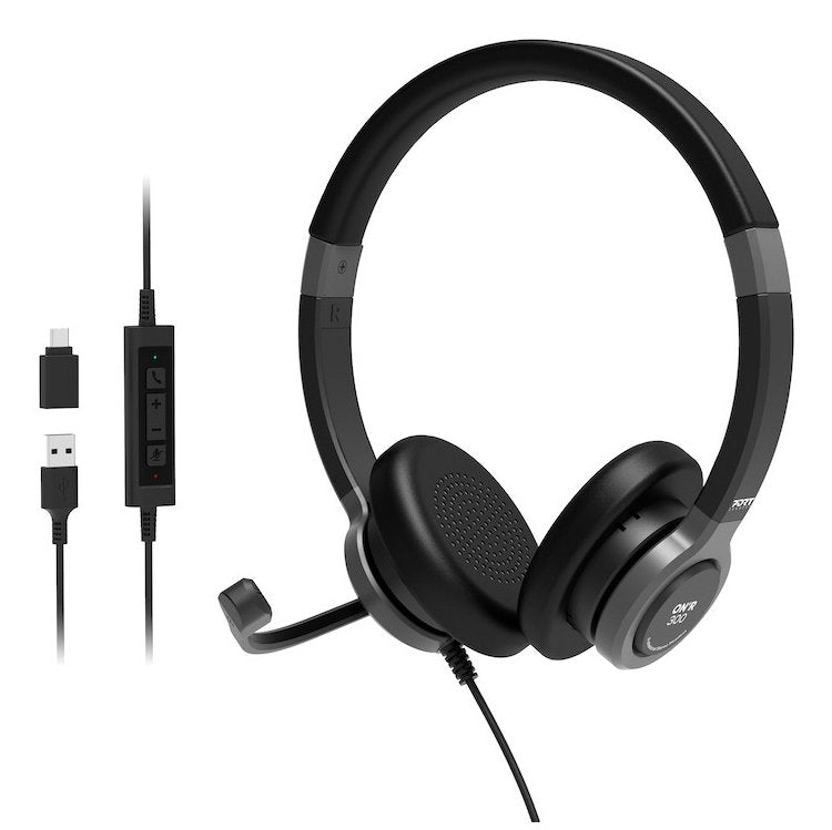 Port Connect Stereo Headset Wired Usb Pro - OnR 300