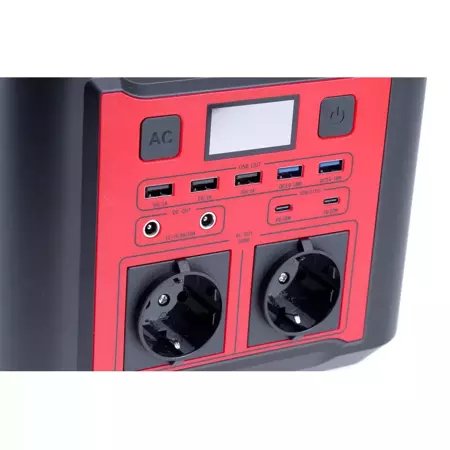 Dedra Dezs0300 Estación De Energía Portátil Ión De Litio 20000 Mah 500 W 2,85 Kg