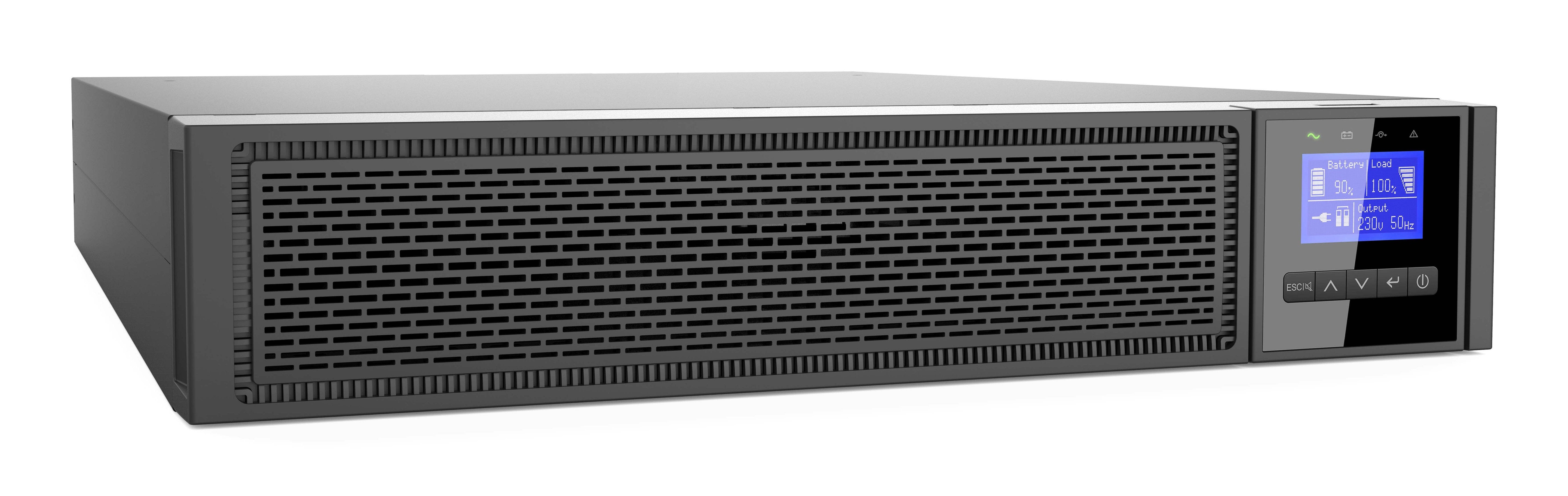 Levelone Usv Online Iot 6kva 6000w Volta Negro