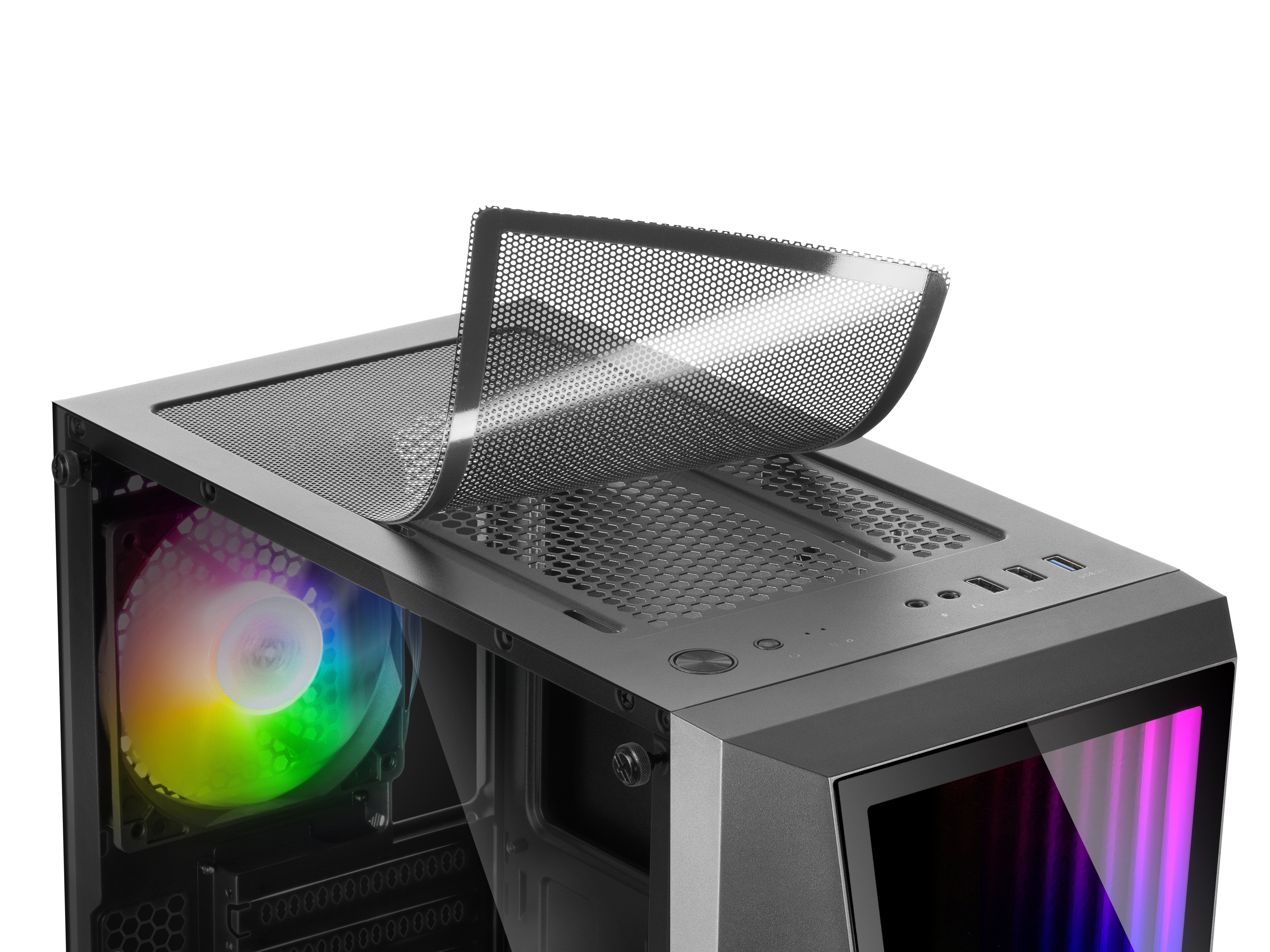 Caja Gaming Semitorre Mars Gaming Mc777