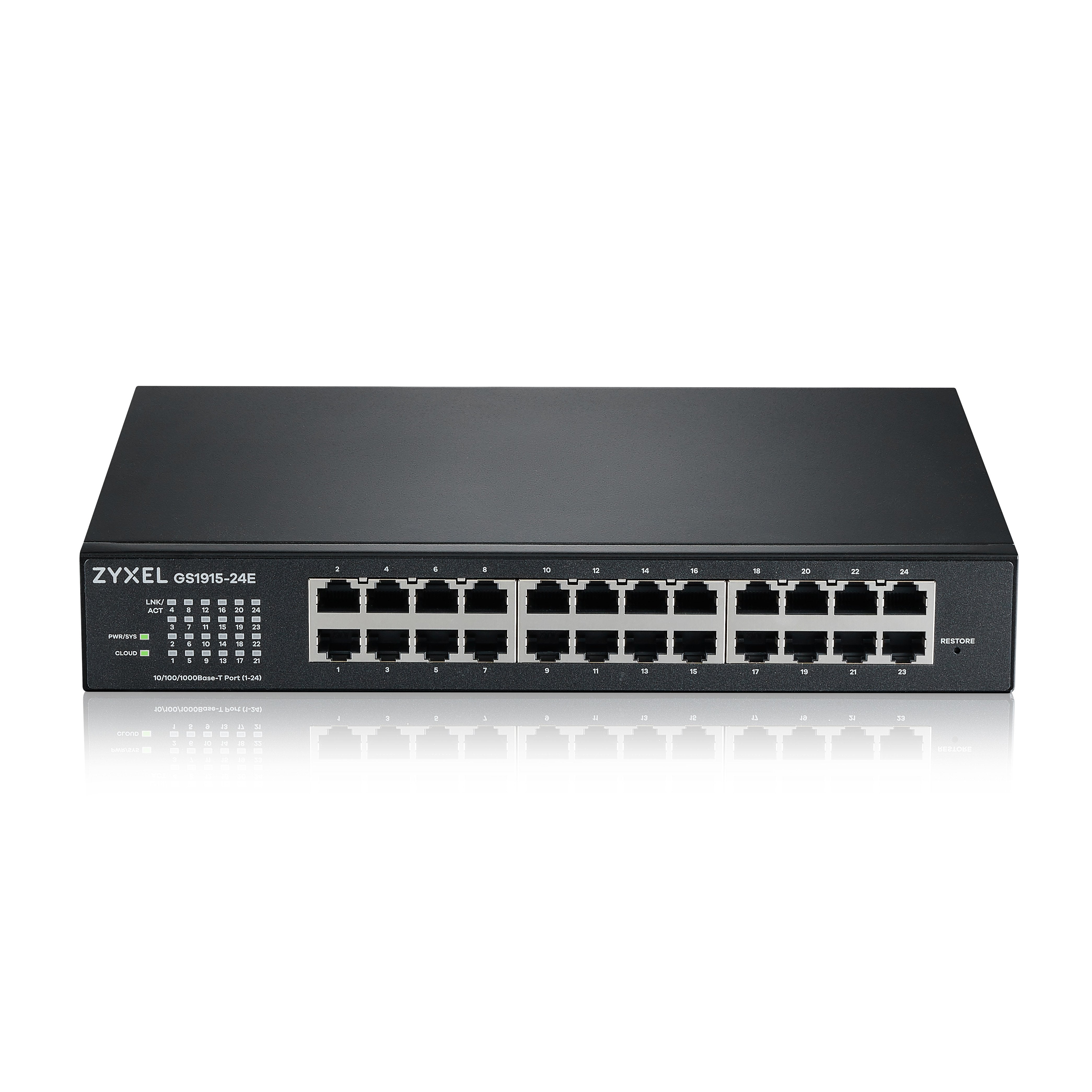 Switch Inteligente Zyxel De 24 Puertos Gbe Nebulaflex