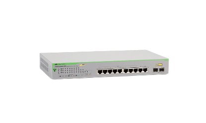 Allied Telesis Gs950/10ps Gestionado Gigabit Ethernet (10/100/1000) Energía Sobre Ethernet (Poe) Verde, Gris