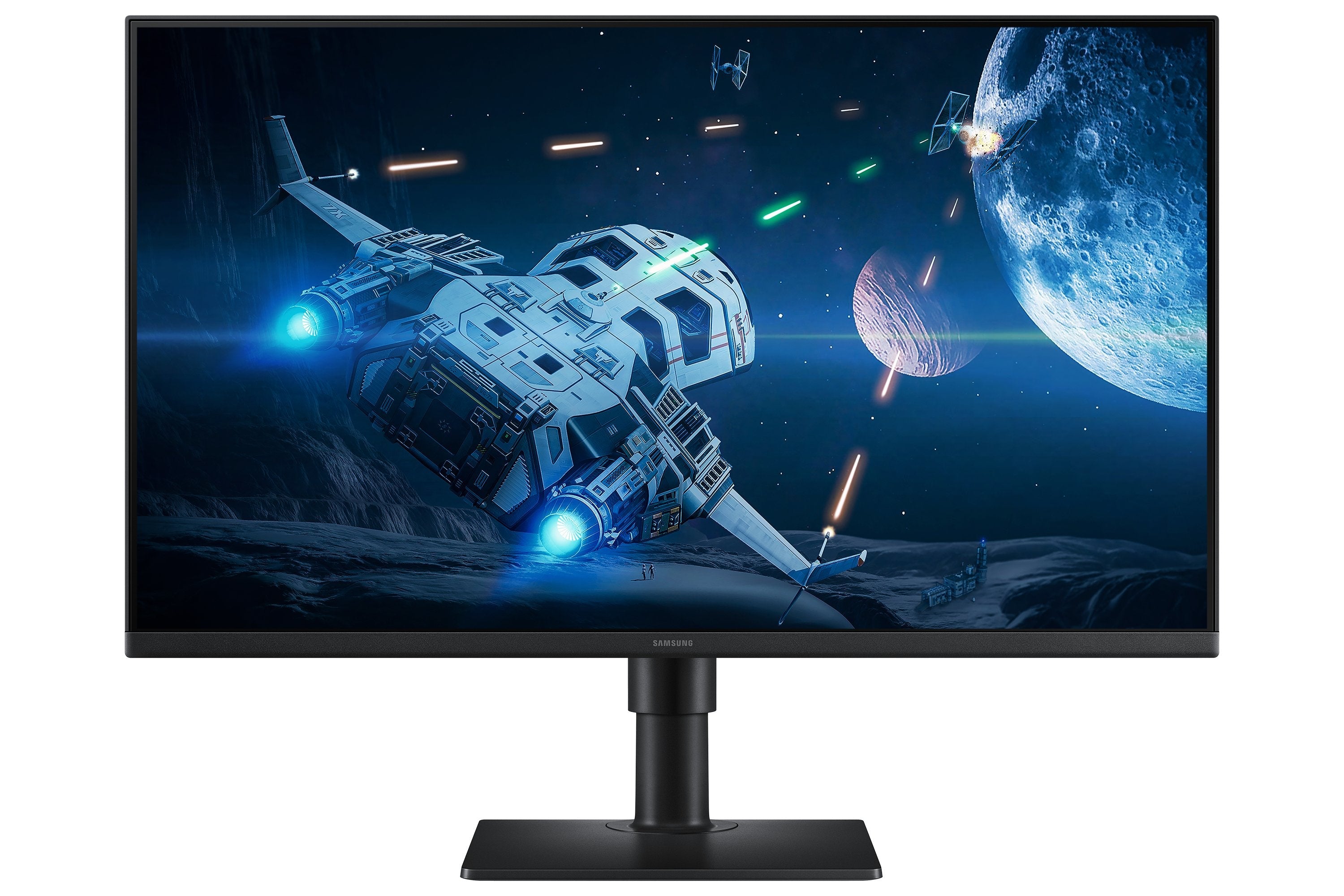 Monitor 27" Cali S40gd Ips 1920x1080 Fhd 16:9 2xhdmi 1xdp 2xusb-A 2.0 1xusb-B 5ms 100hz Has+Piv Glosniki Plaski 3yon-Site (Ls27d406gauxen)