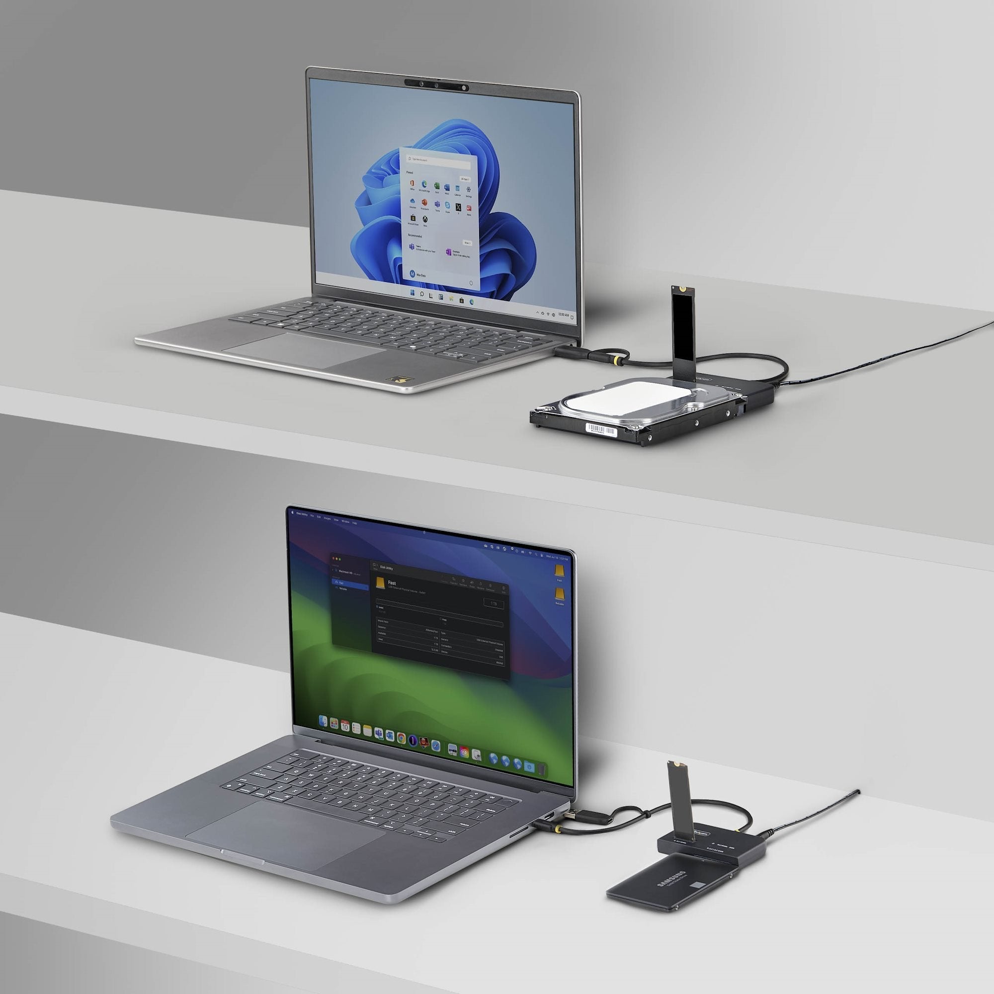 Adaptador Usb-C Usb-A A Nvme Accs