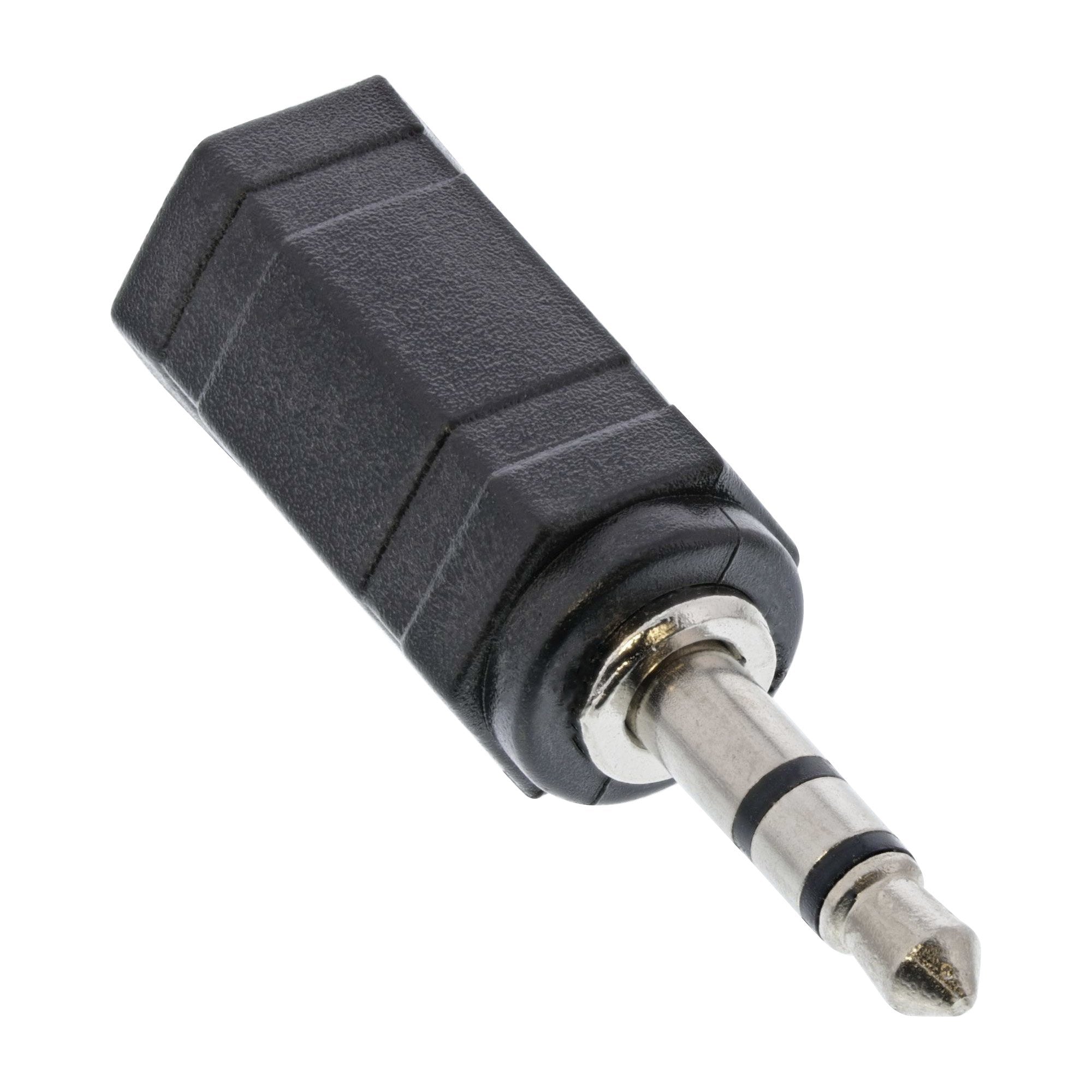 Inline® Audio Adaptador 2.5mm Jack Hembra / 3.5mm Macho Stereo