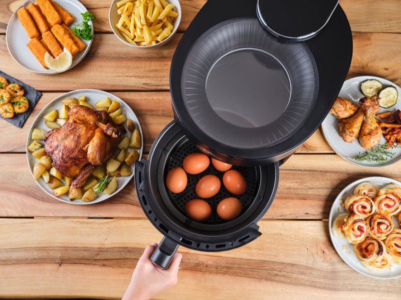 EAN 8590393414000 - Eta Skyfry Sencillo 5 L Independiente 1500 W Freidora de aire caliente Negro imagen 23