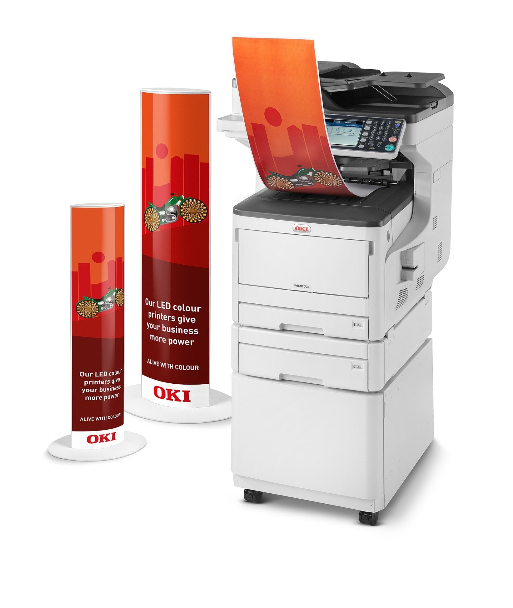 EAN 5031713065029 - OKI MC853dnct LED A3 1200 x 600 DPI 23 ppm imagen 3