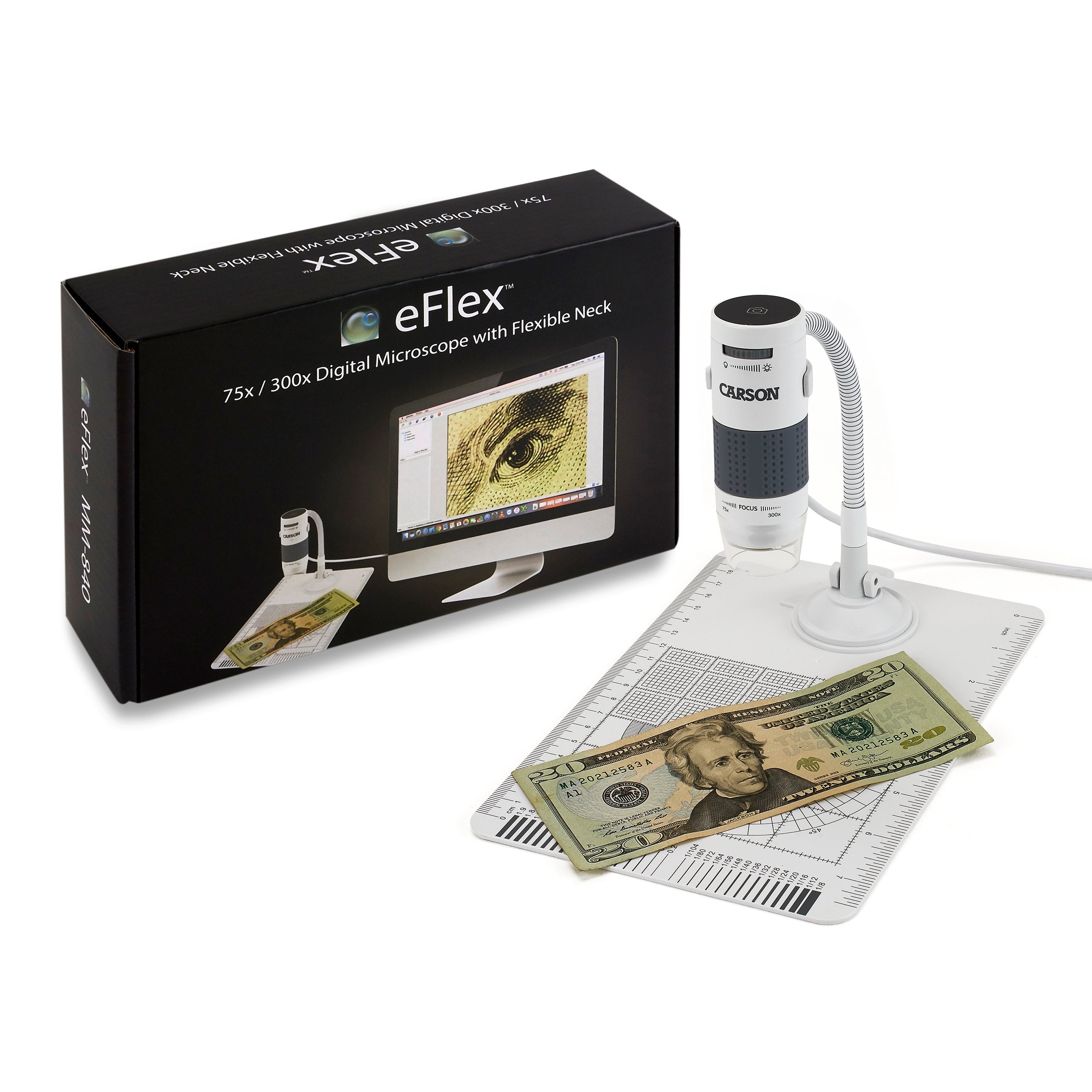 Carson Eflex Microscopio Digital 300x