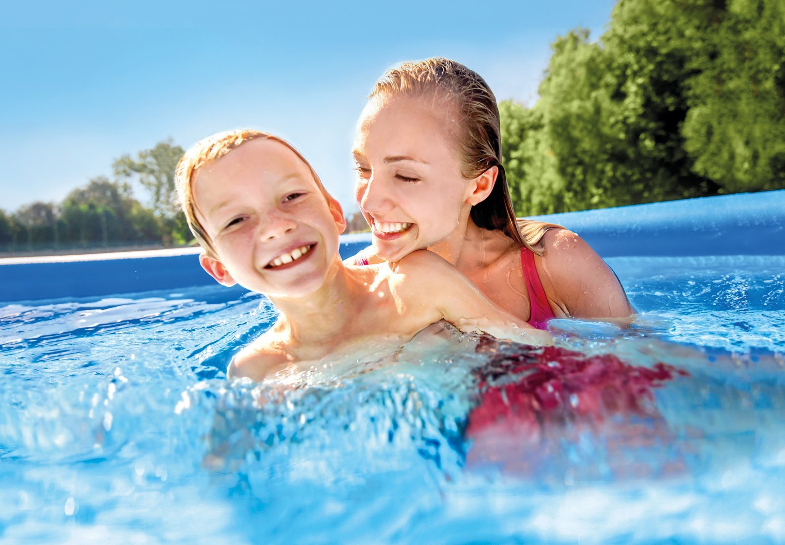 Piscina Hinchable Con Depuradora, 244 X 61 Cm