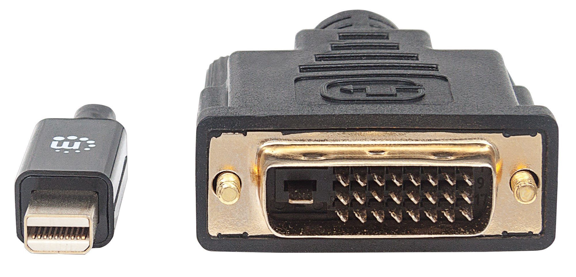 Manhattan Cable Mini Displayport 1.2a A Dvi-D 24+1 Macho, 1.8 M  Negro