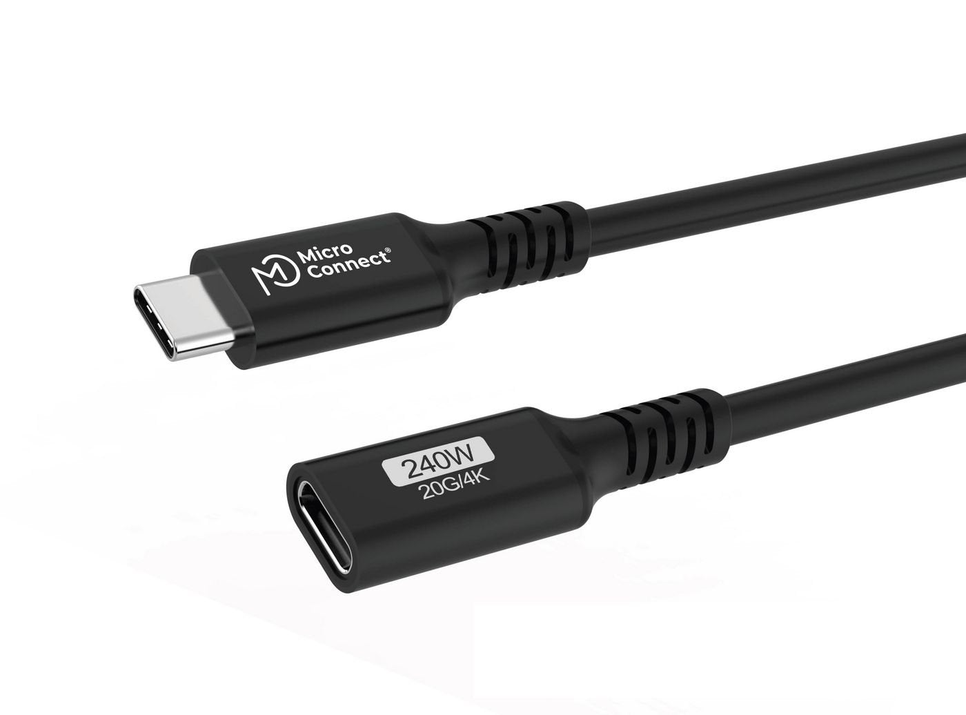 EAN 5715328135642 - Microconnect USB3.2CC015EX cable USB USB 3.2 Gen 2x2 0,15 m USB C 20 Gbit/s 240 W Negro imagen 4
