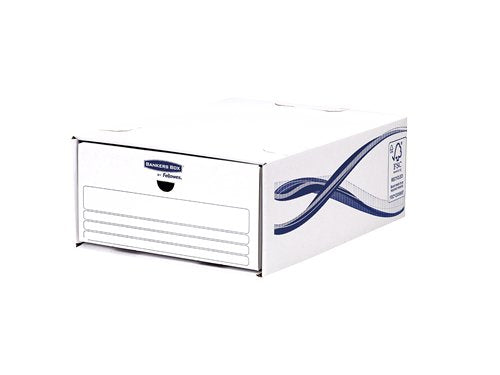Fellowes Bankers Box Basic Pack De 5 Cajones Archivadores - Carton Reciclado Certificacion Fsc