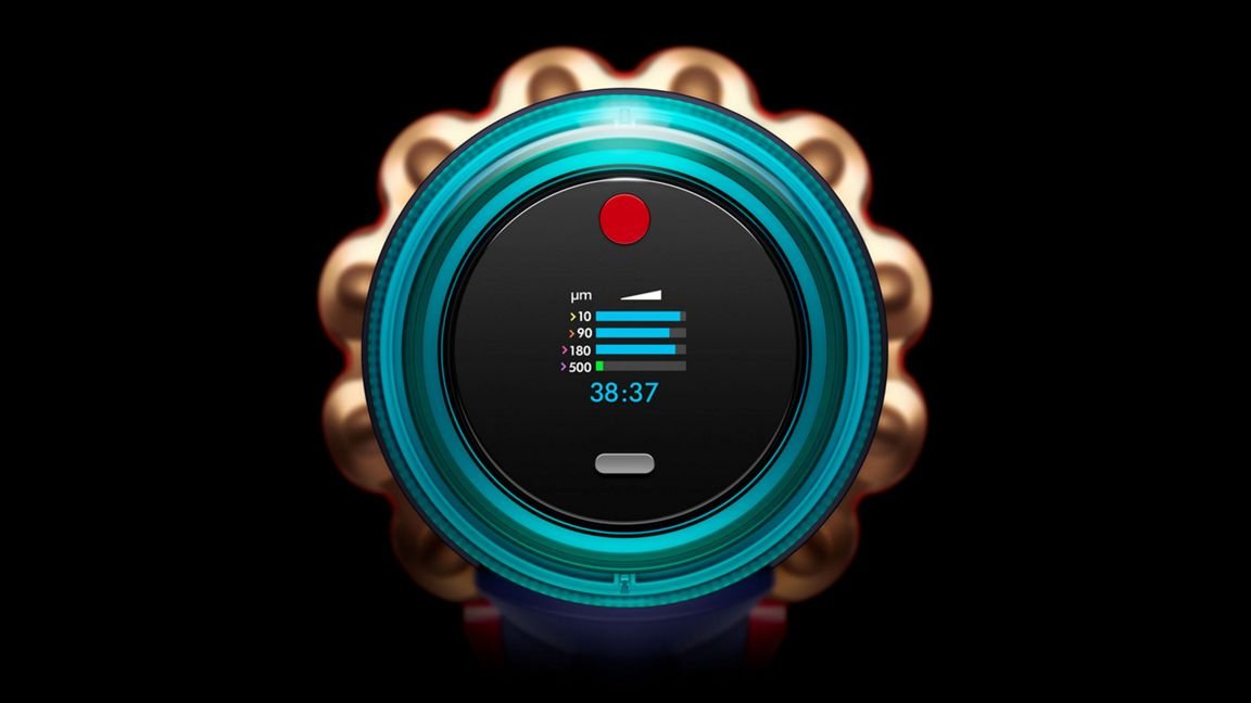 EAN 5025155081723 - Dyson Gen5detect aspiradora de mano Azul, Cobre Sin bolsa imagen 5