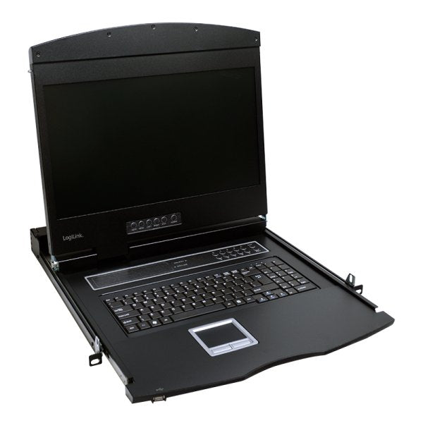 Kvm Console With 19" Lcd Screen, Vga, Us Keyboard Layout