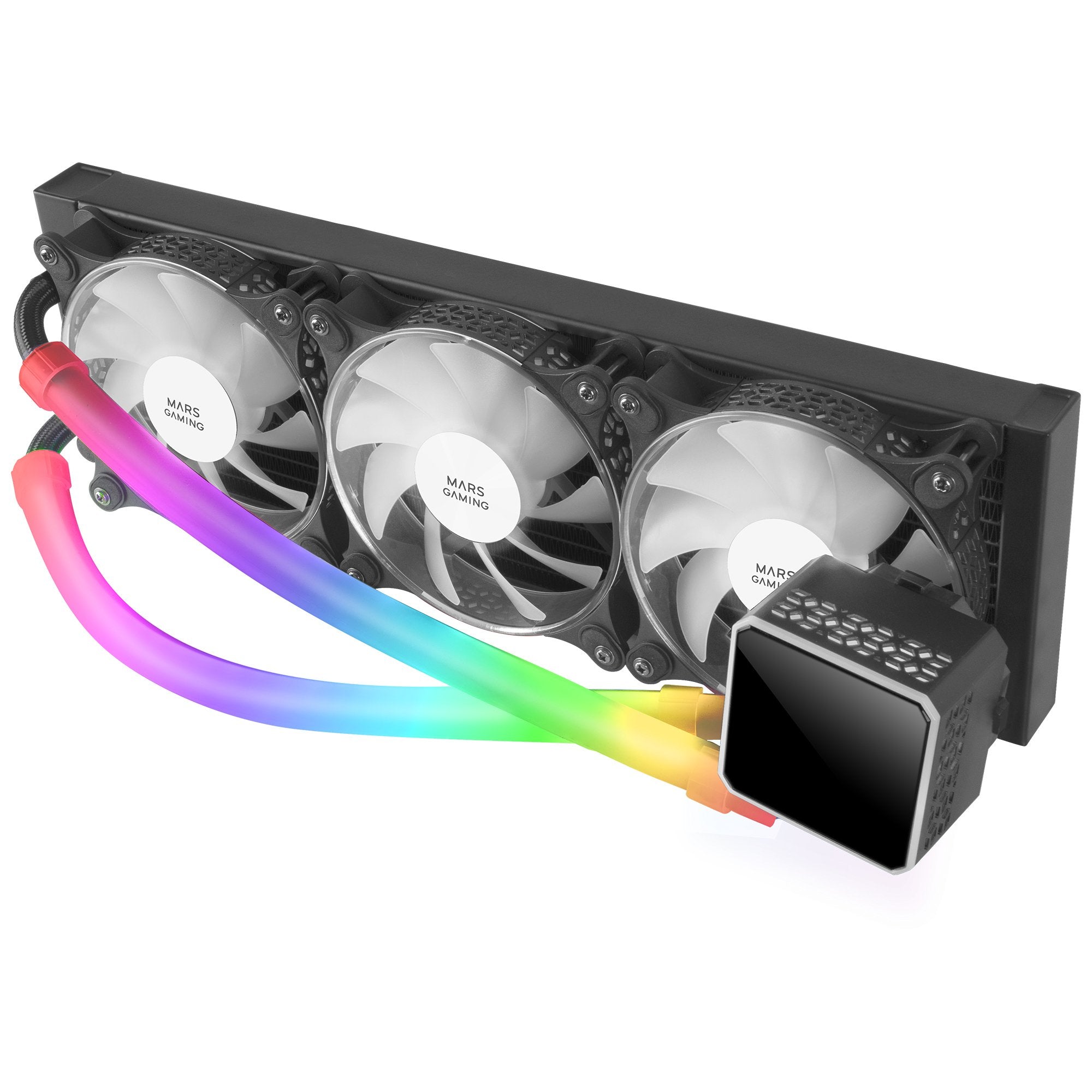 Tubos De Refrigeración Líquida Argb Mars Gaming Mca-Wt