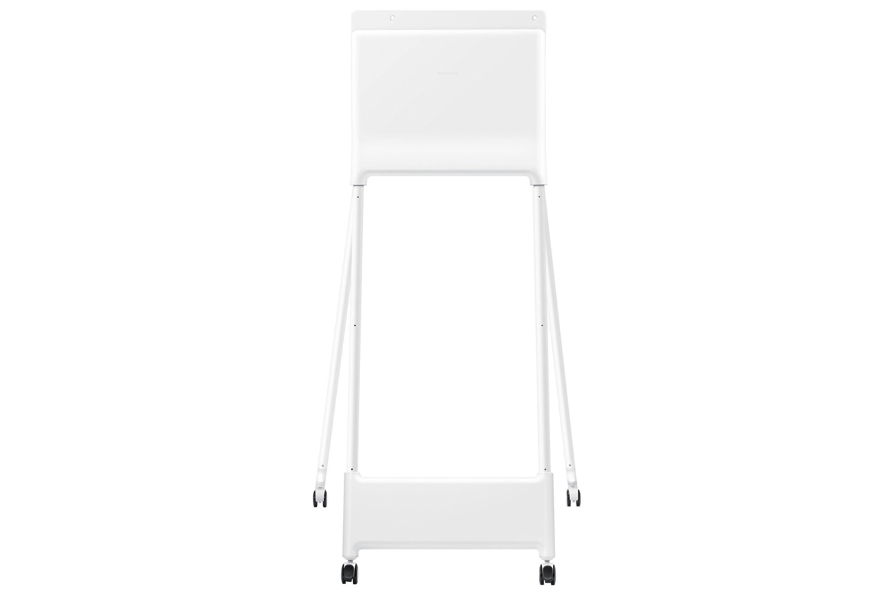 Samsung Soporte Para Flip 2.0 (Wm55r) Con Ruedas Gris Claro Vesa 400x400 Pivotable 90º Hdmi 1 / Salida Tactil  1 / Rj45 1 /Power 1 (Stn-Wm55rxen)