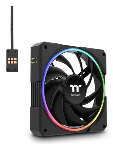 EAN 4711475648746 - Thermaltake TS120 EX Carcasa del ordenador Ventilador 12 cm Negro 3 pieza(s) imagen 1