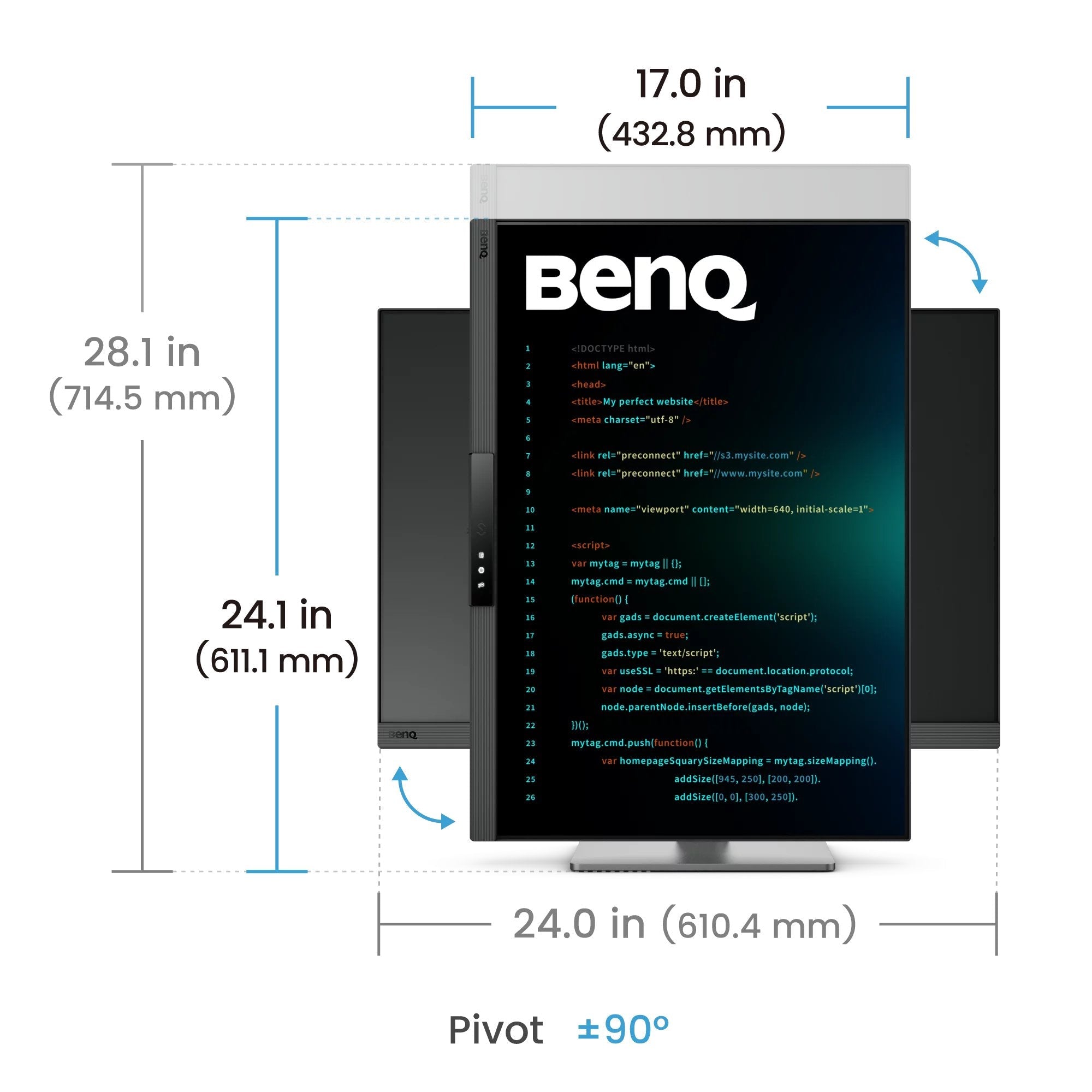 Rd280ugmonitor De Programación Benq 4k+ 120hz De 28?