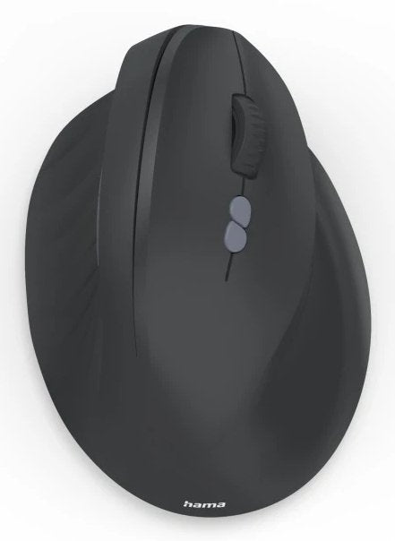 Mouse Hama Wireless Ewm-500r Ergonomic 2.4 Ghz Nano-Usb 7 Botones 1800 Dpi Negro