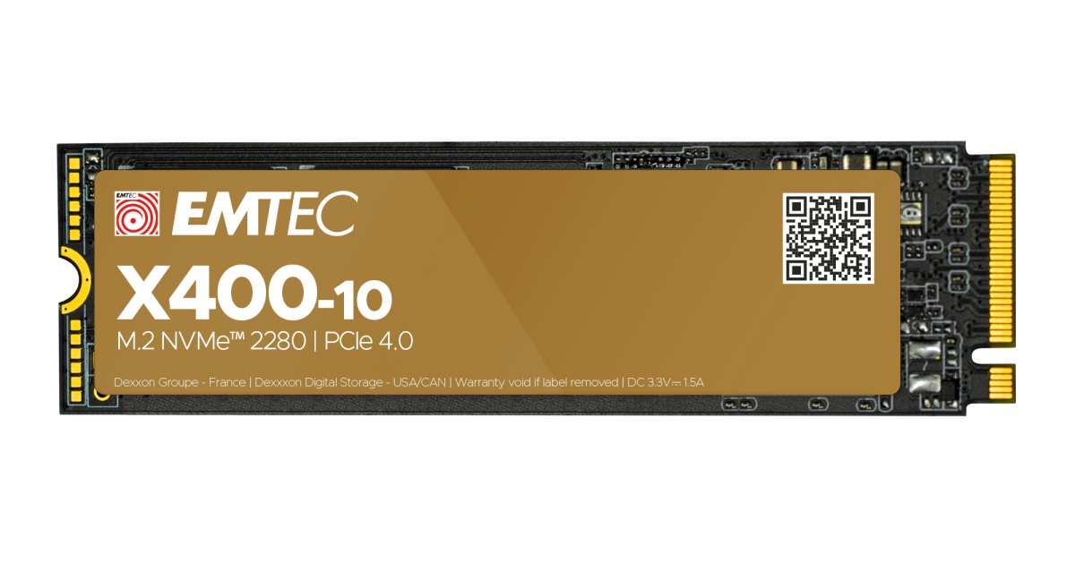 Ssd M.2 Emtec X400-10 Power Pro 4tb Ecssd4tx410