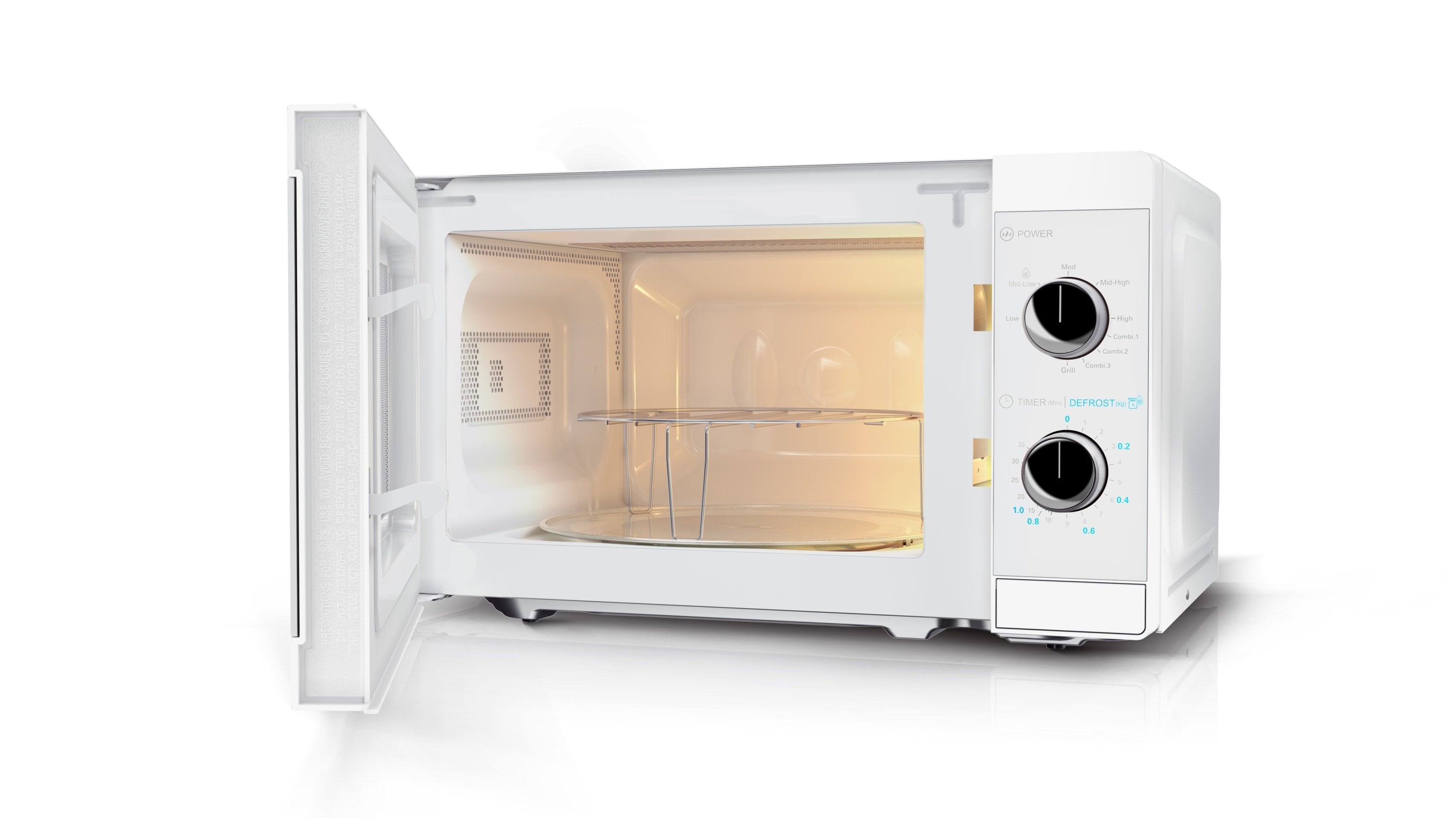 EAN 4974019161860 - Sharp YC-MG01E-C microondas Blanco Microondas con grill Encimera 20 L 800 W imagen 4