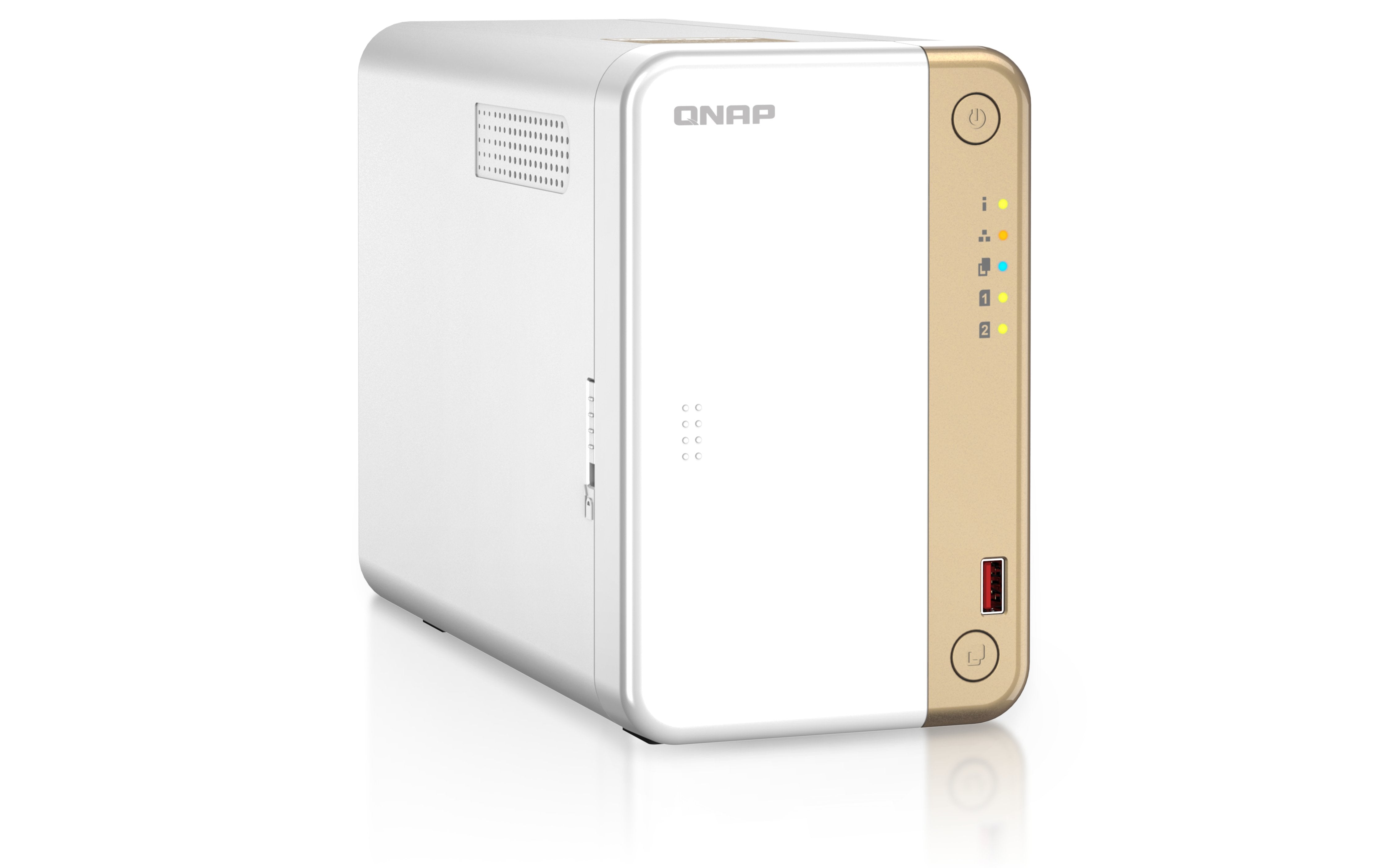Nas Qnap Ts-262-4g  2xhdd-Bay 1x2.5gbe 4xusb