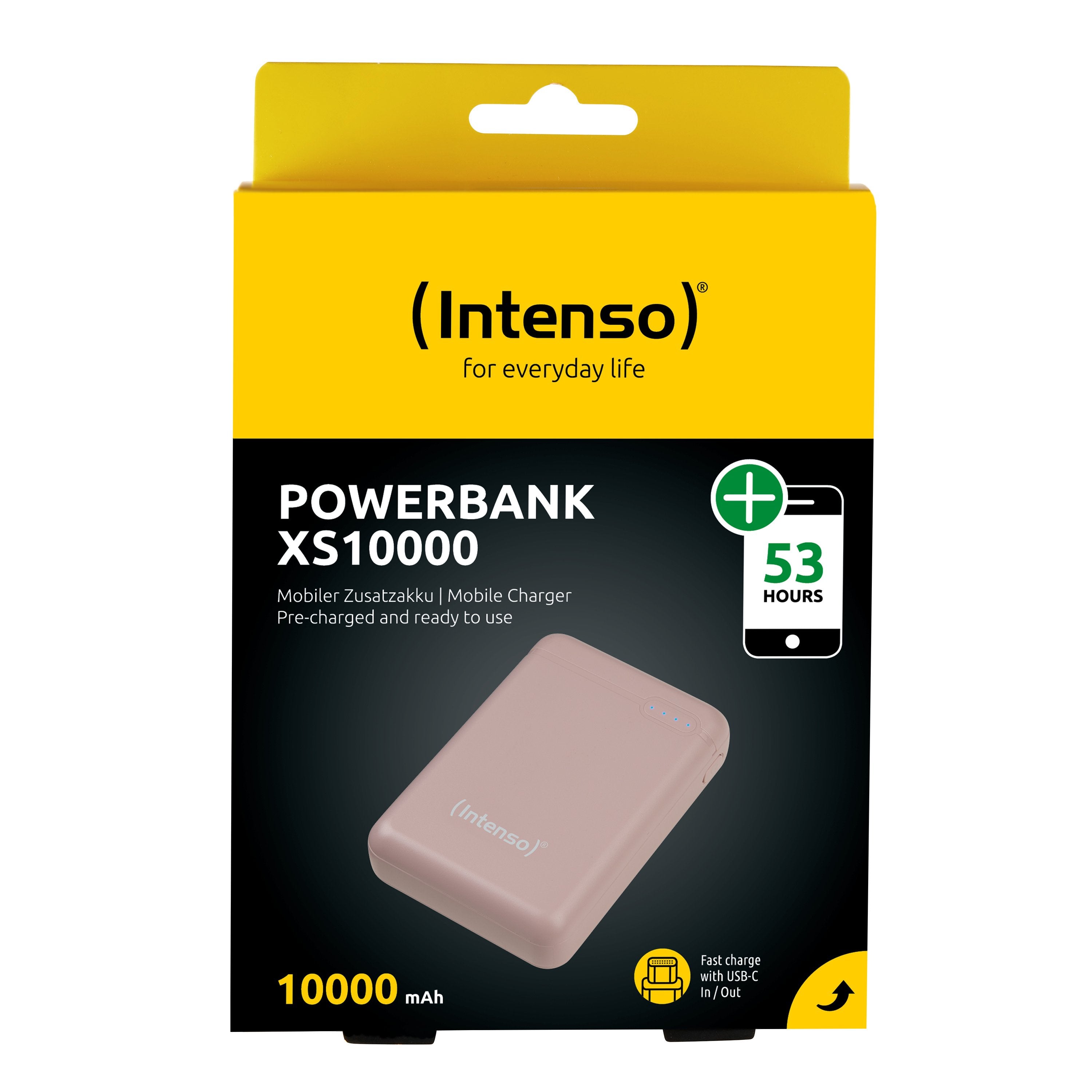 EAN 4034303028467 - Intenso XS10000 Polímero de litio 10000 mAh Rosa imagen 3