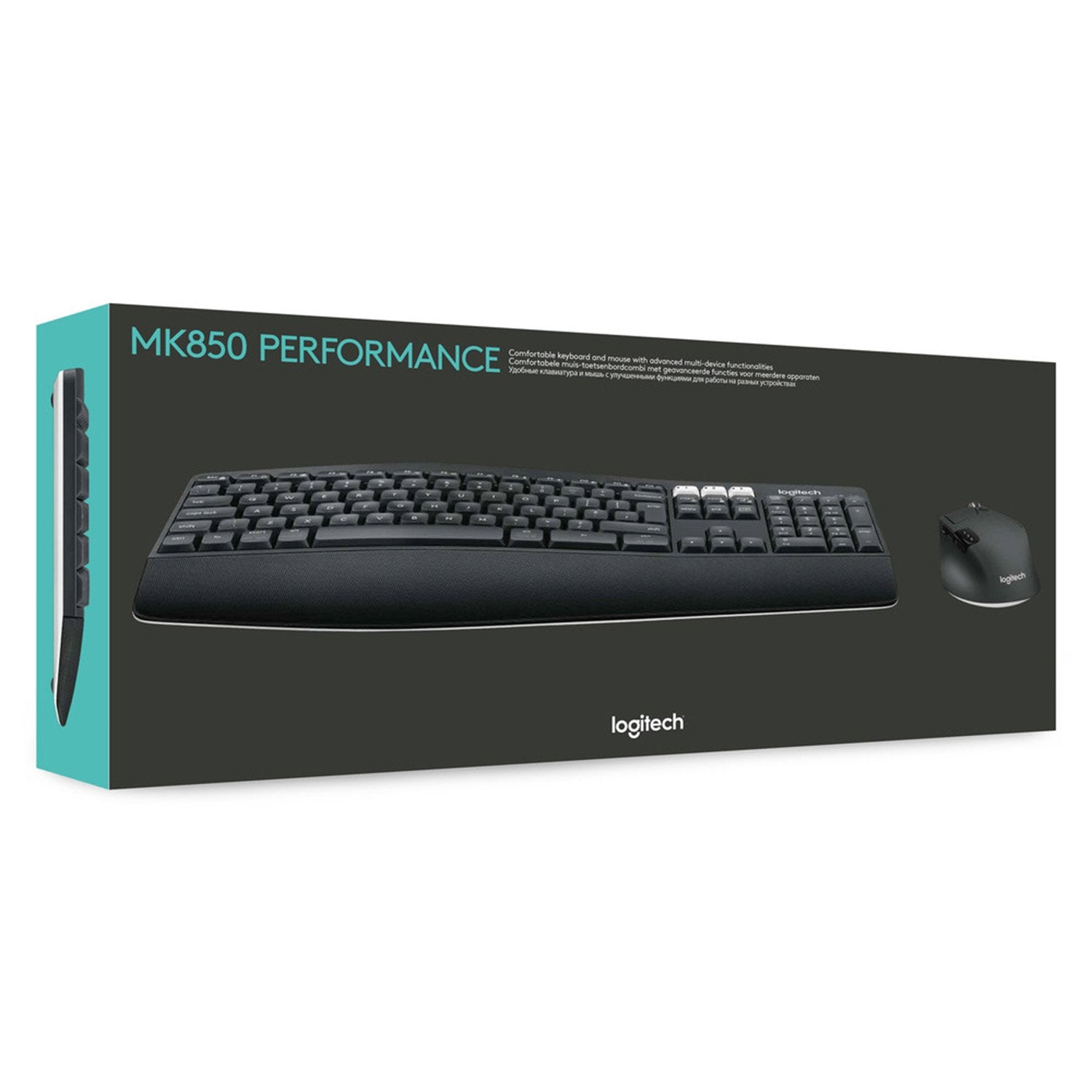 EAN 5099206066861 - Logitech 920-008225 teclado Ratón incluido Universal RF Wireless + Bluetooth AZERTY Belga Negro imagen 20
