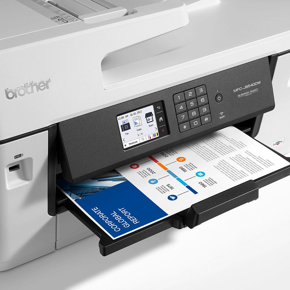 Multifunción A3 Brother Mfc-J6540dw Wifi Fax Dúplex Blanca