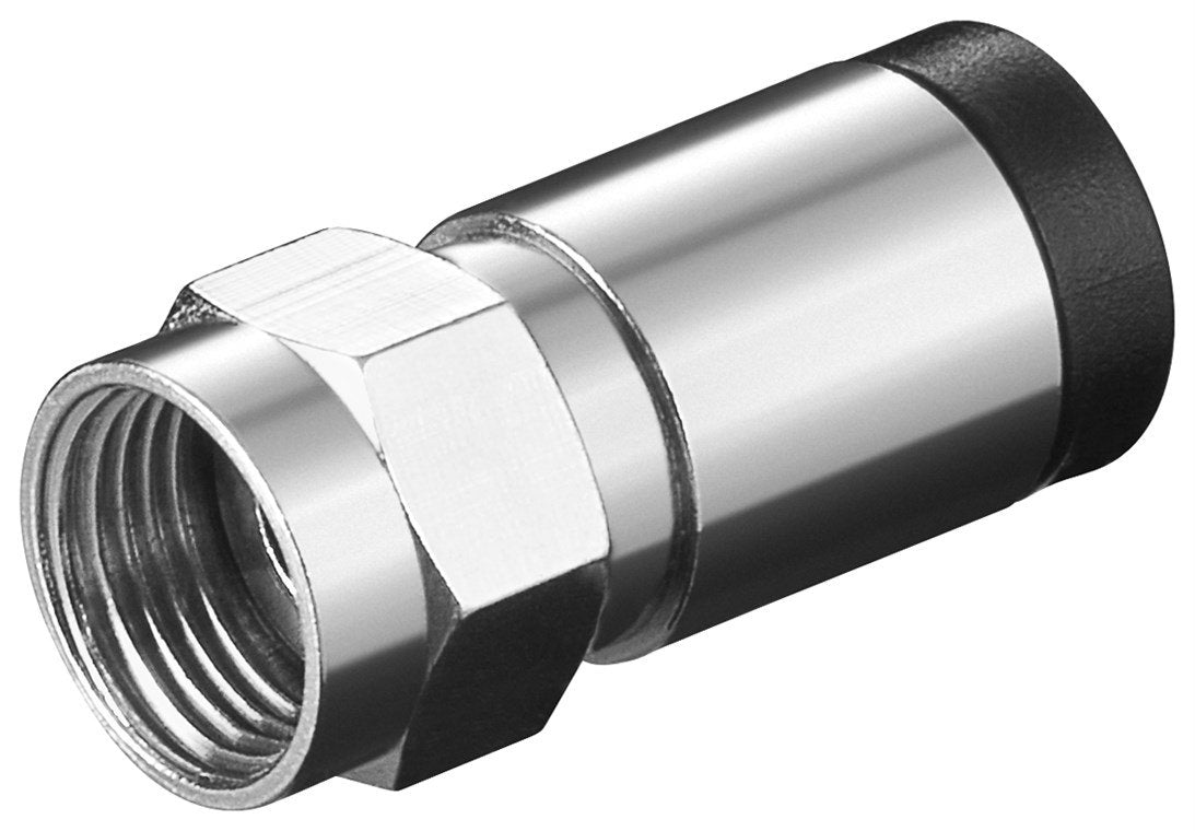 Goobay Wef 7 K Conector F 7 Mm Acero Inoxidable