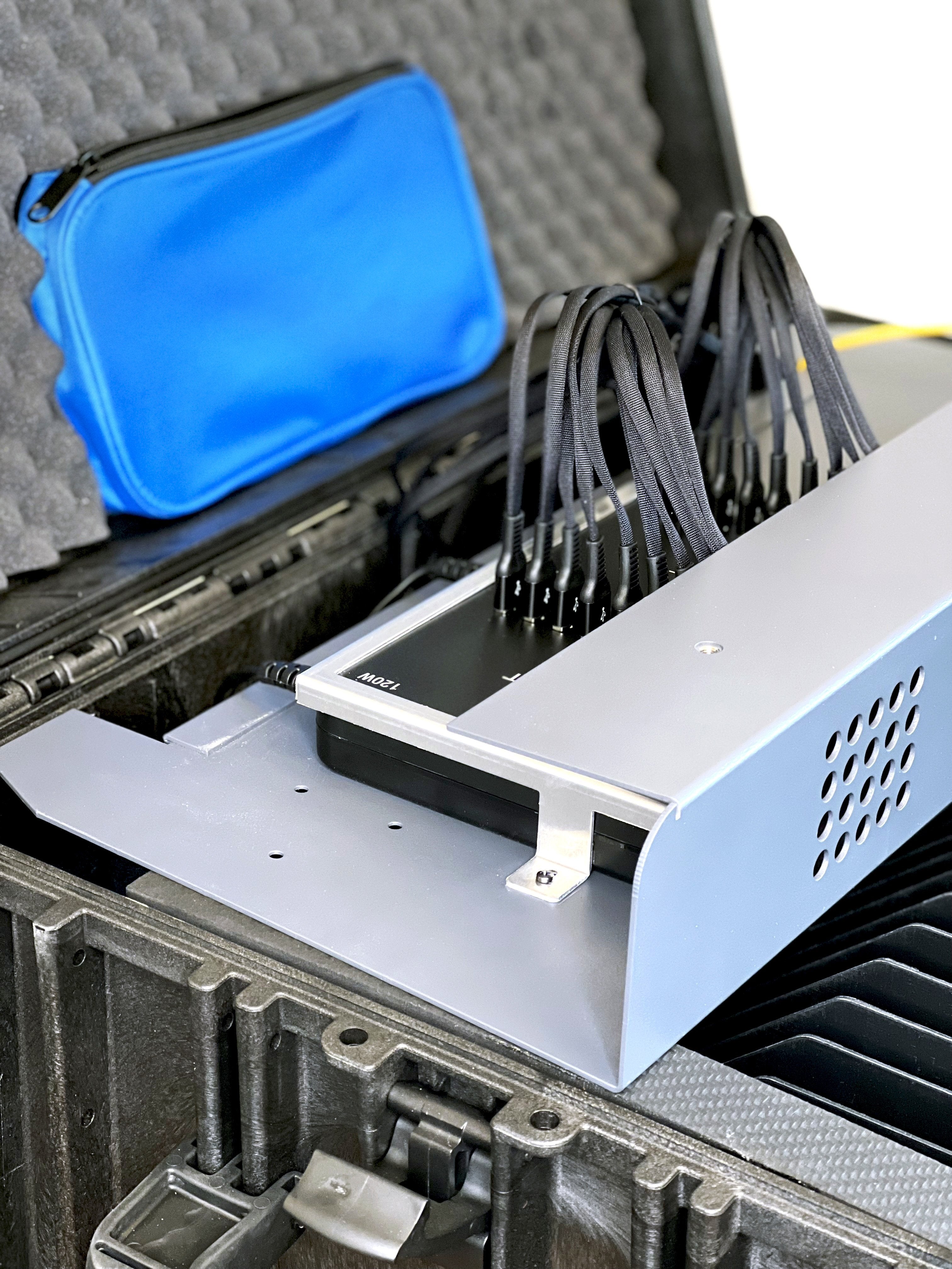 Notecharge 10 Ports, Usb-C 12  Watt (Schuko Plug)