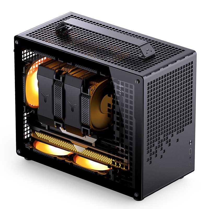 Jonsplus Z20 Micro-Atx Carcasa, Con Tragegriff - Negro
