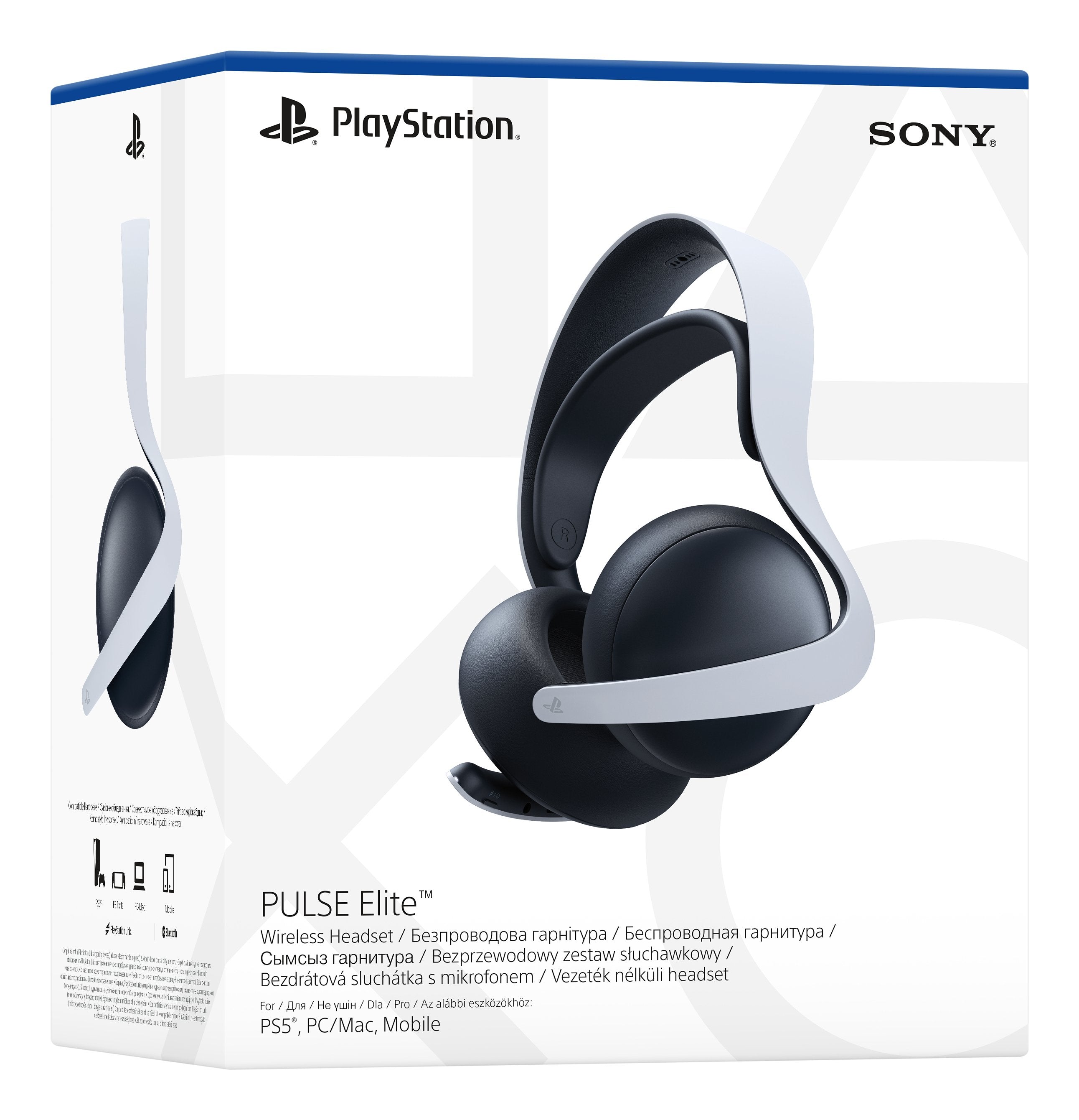 EAN 711719598558 - Sony PULSE Elite Auriculares Inalámbrico y alámbrico Diadema Juego Bluetooth Base de carga Negro, Blanco imagen 5