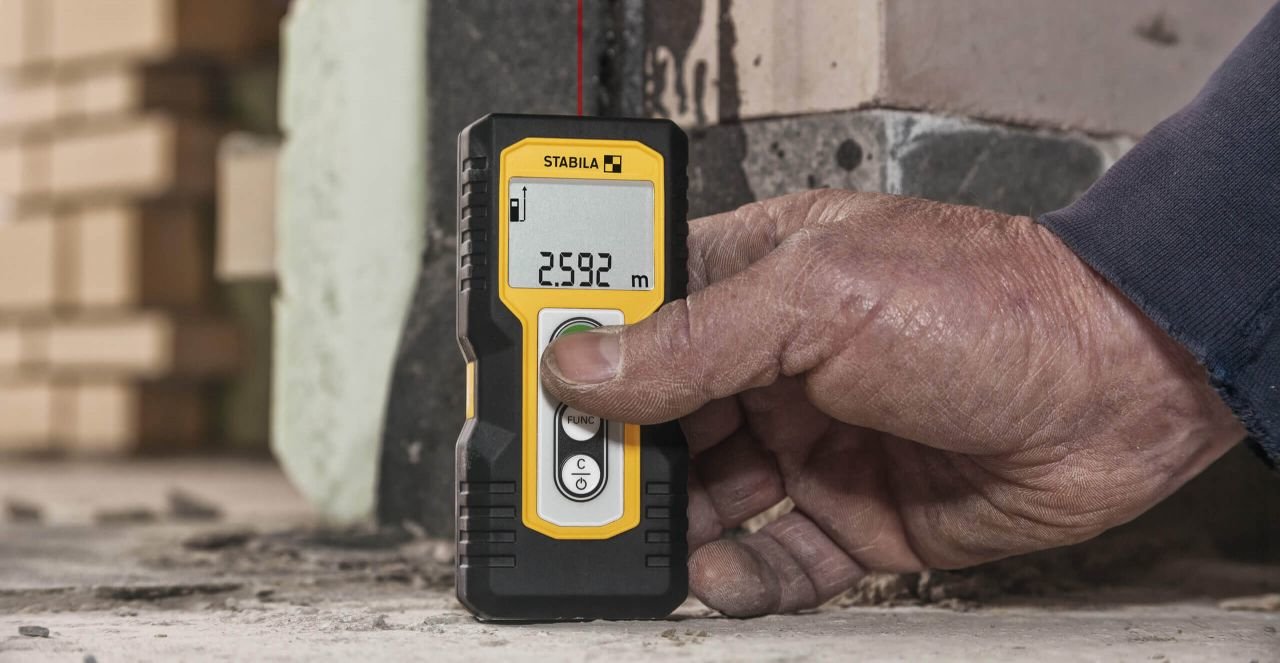 Stabila Ld 220 Medidor Láser De Distancias Negro, Amarillo 30 M