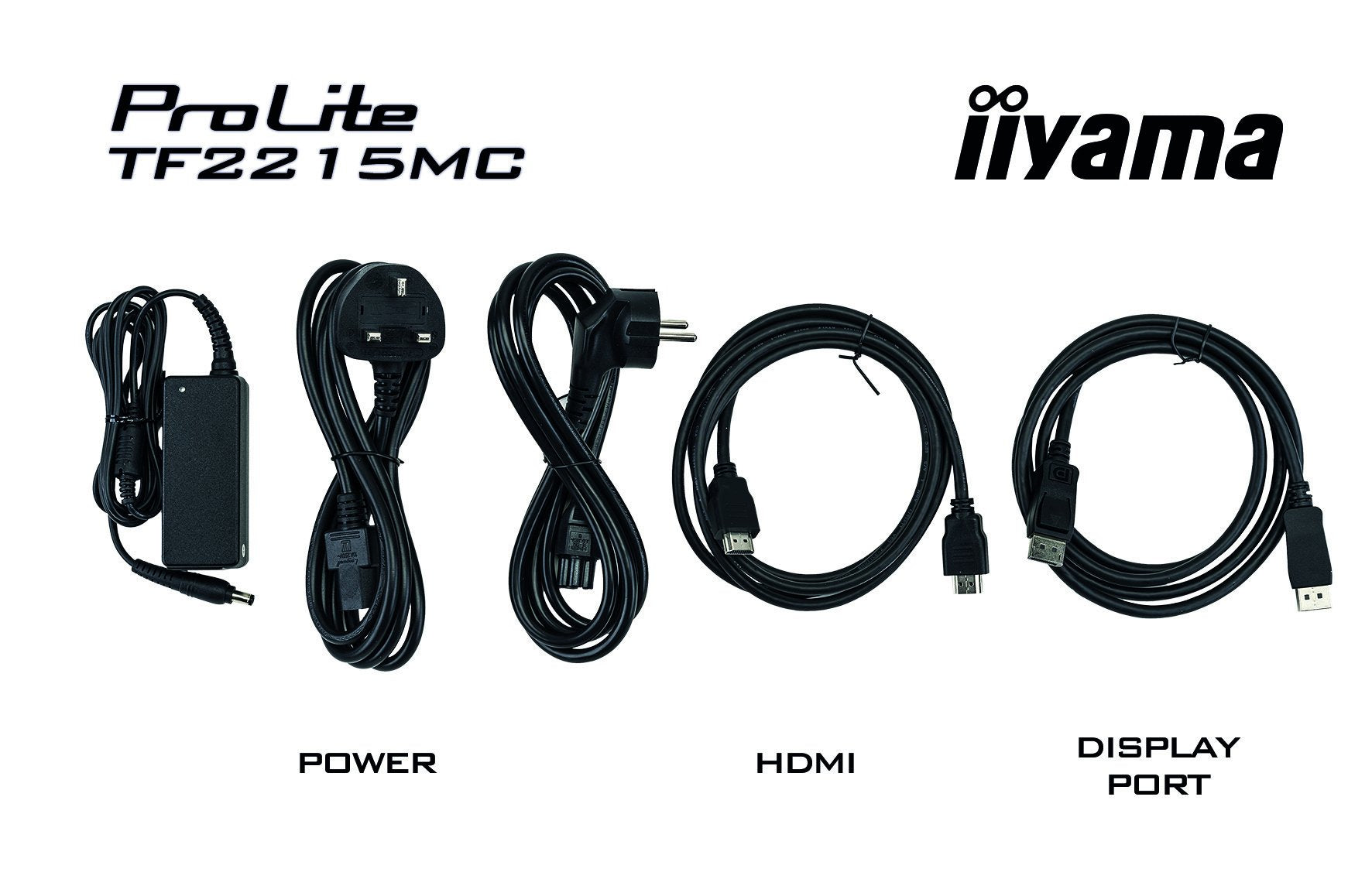 Monitor Iiyama 22 Pl Tf2215mc-B2 Touch 14ms,Vga,Hdmi,Dp,Openframe, Antifingerprint