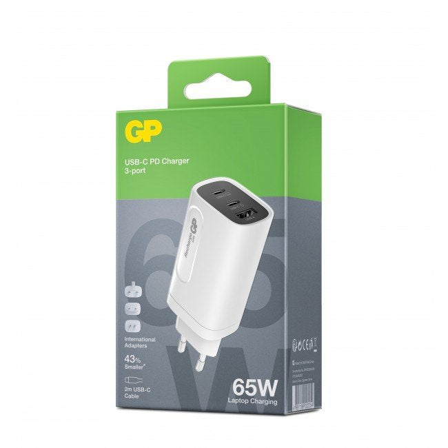 Cargador Gp Batteries Gan Pd Corriente Alterna