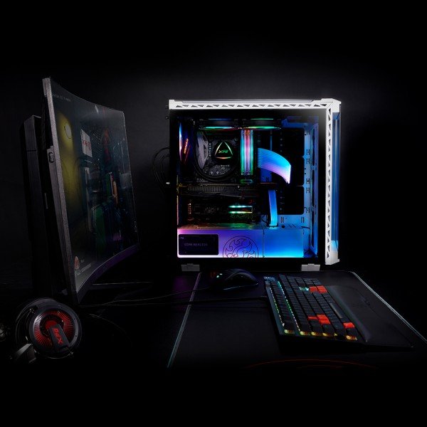 Caja Gaming Xpg Battlecruiser E-Atx 1xusb-C 2xusb Sin Fuente Negro