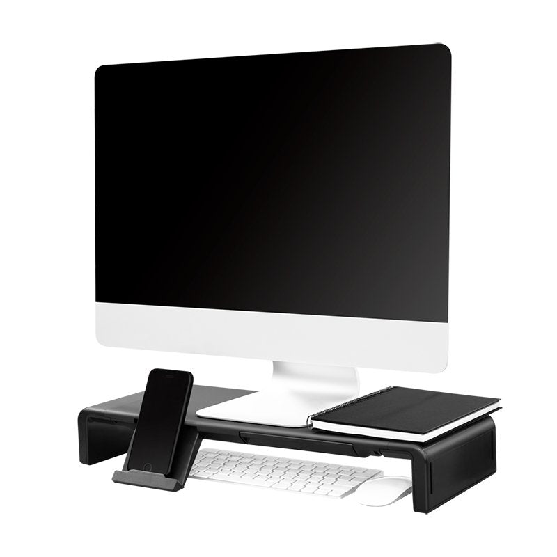 Elevador Monitor Logilink, 420-520mm, Plegable, Negro