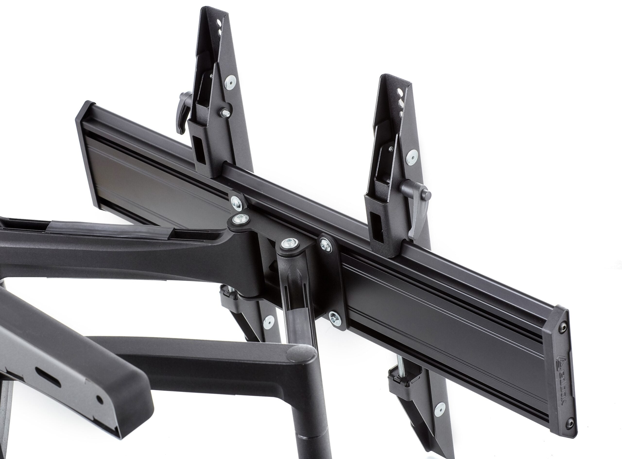 Edbak Soporte De Pared Con Brazo Oscilante Doble Vsm654 65-86 ", Peso Mã¡Ximo (Capacidad) 45 Kg