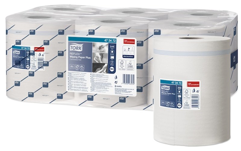 Tork Reflex Plus M4 - Paños De Limpieza - Papel