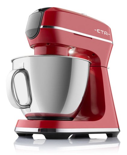 Robot Cocina Eta Eta204390020  Storio Ii, 1200 W, Contenedor Principal De 5 L, Rojo