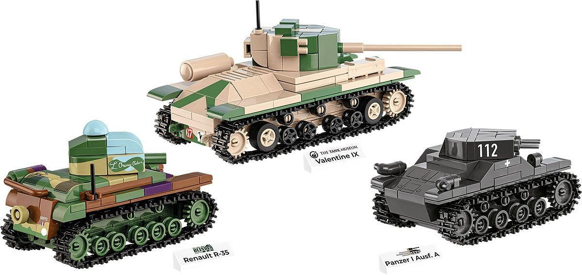 EAN 5902251027407 - COBI Renault R35 - Valentine IX - Panzer I imagen 2