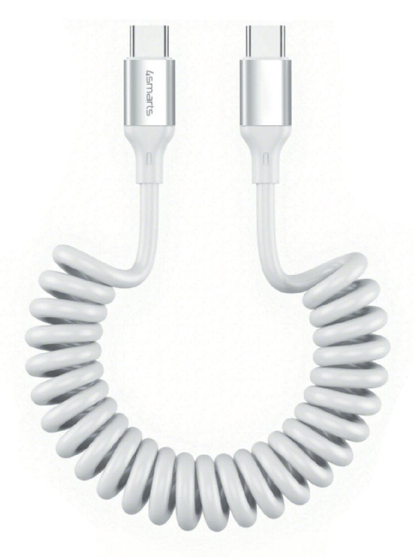 4smarts Usb-C Spiralcable 100w, Wei