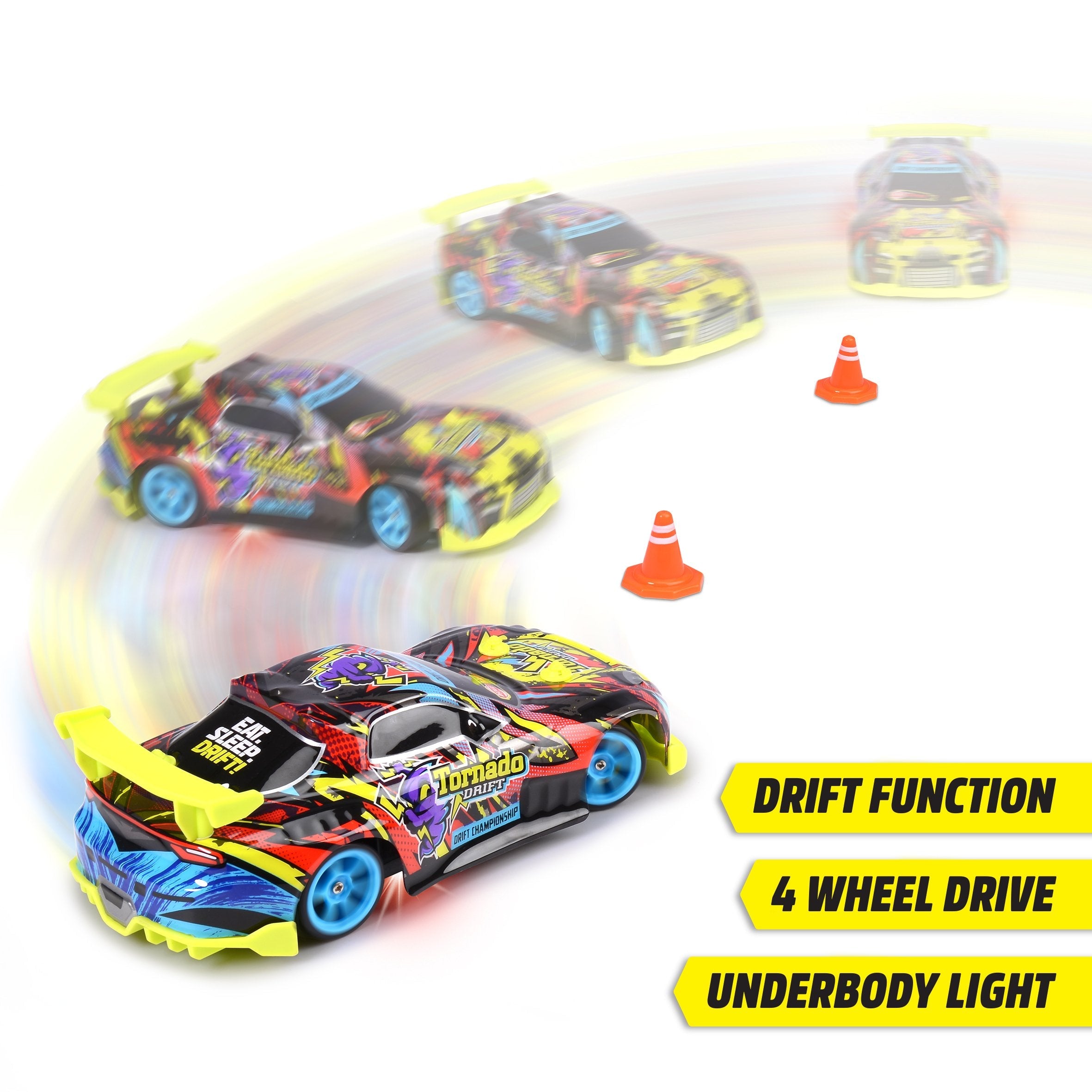 Dickie Rc Tornado Drift, Rtr 2,4 Ghz                201104007