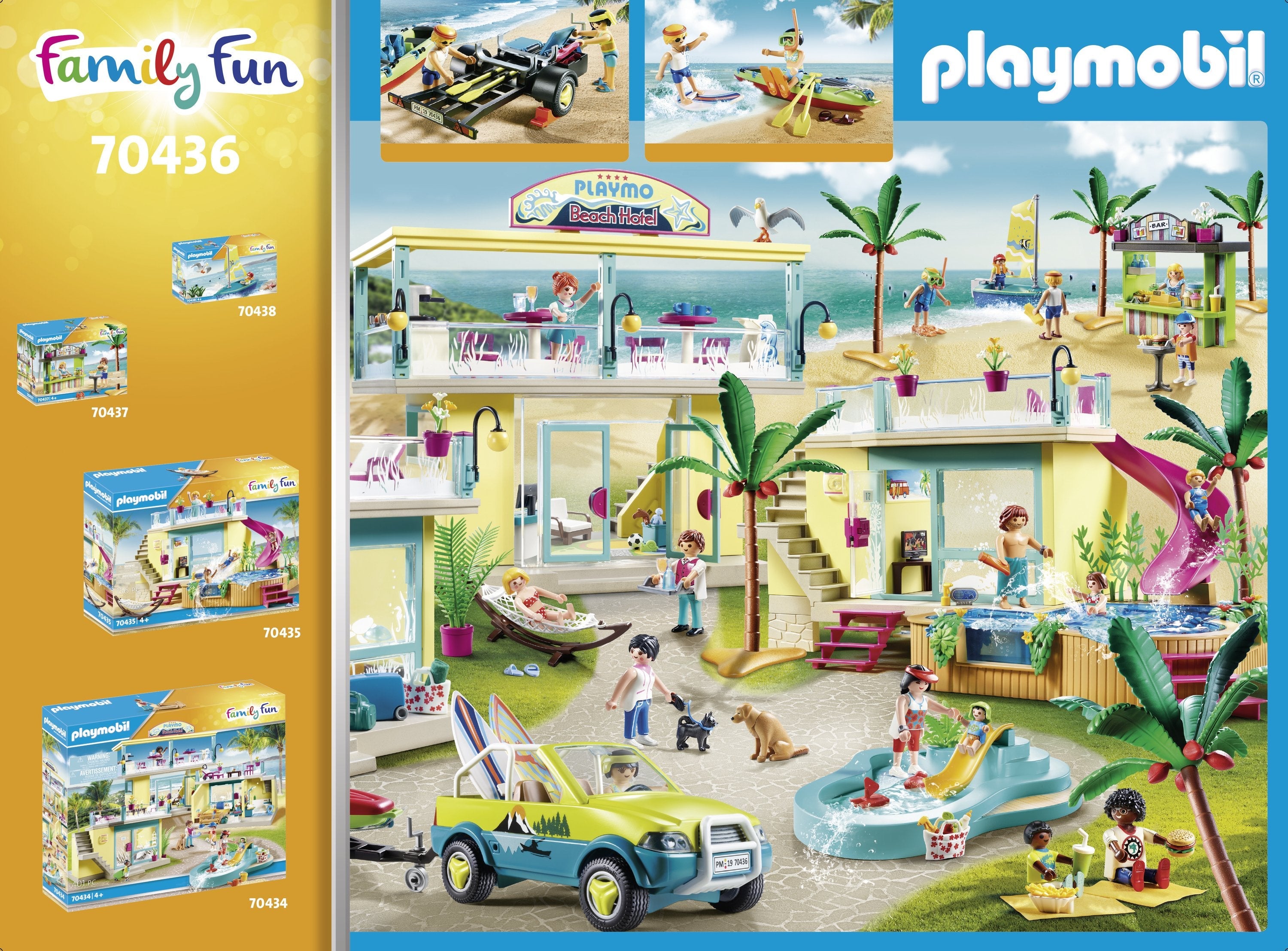 Playmobil Coche De Playa Con Canoa