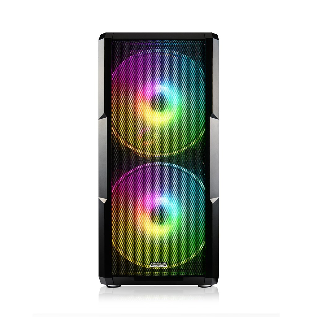 Caja Pc Modecom Volcano Amirani Argb Negra