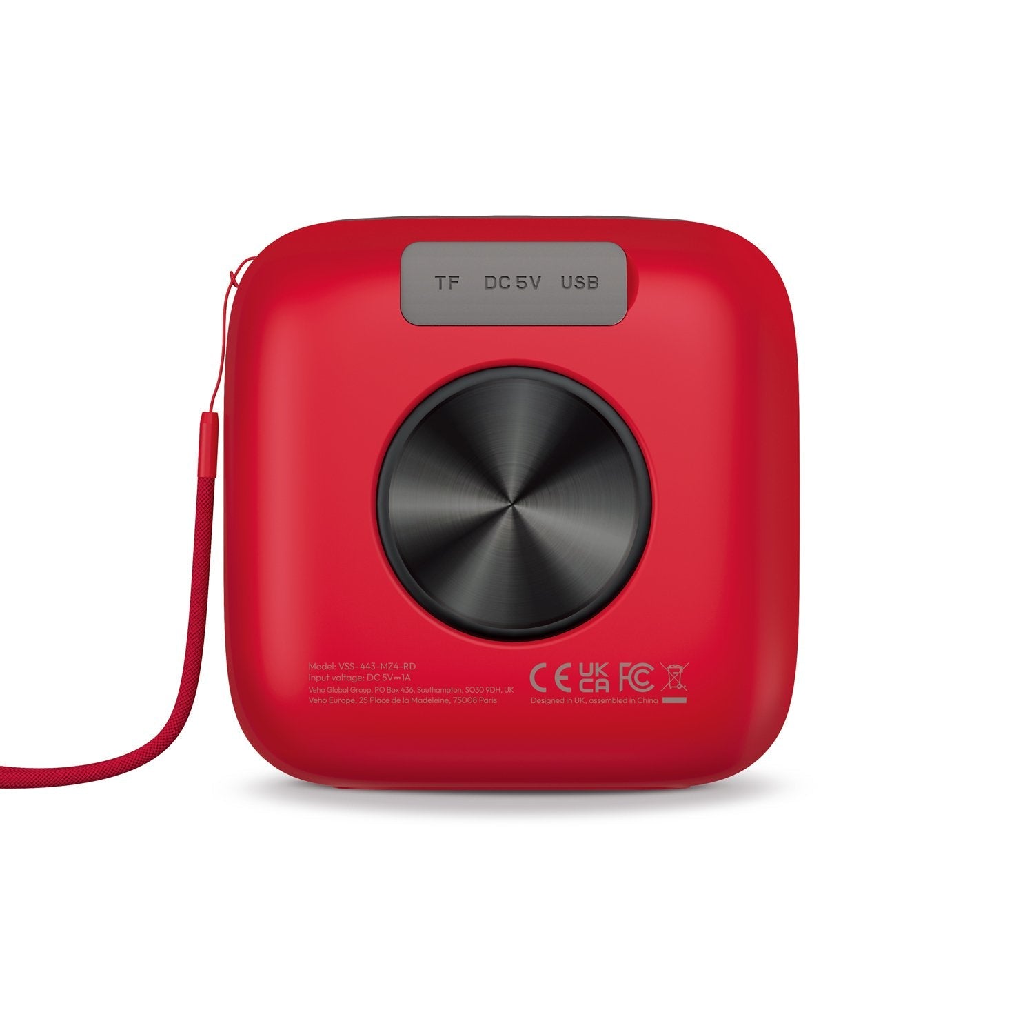 EAN 5060594761669 - Veho MZ-4 PORTABLE BLUETOOTH SPEAKER-R Inalámbrico imagen 6