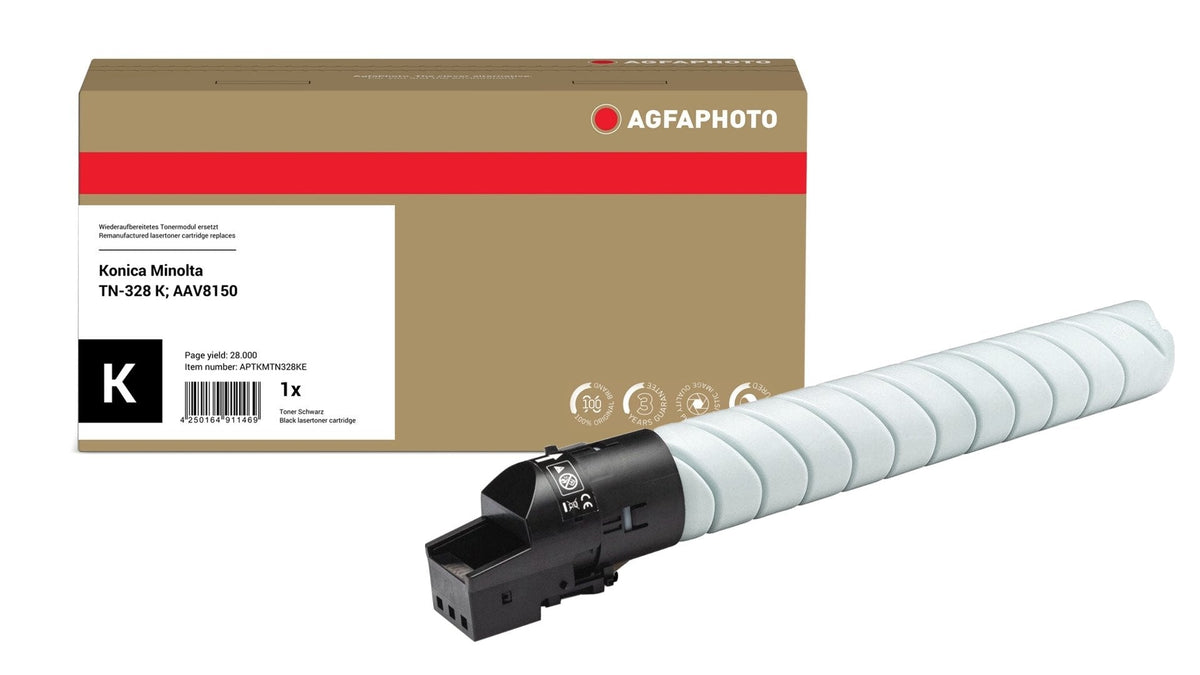 Agfa Photo Tóner Negro Aptkmtn328ke  28000 Copias