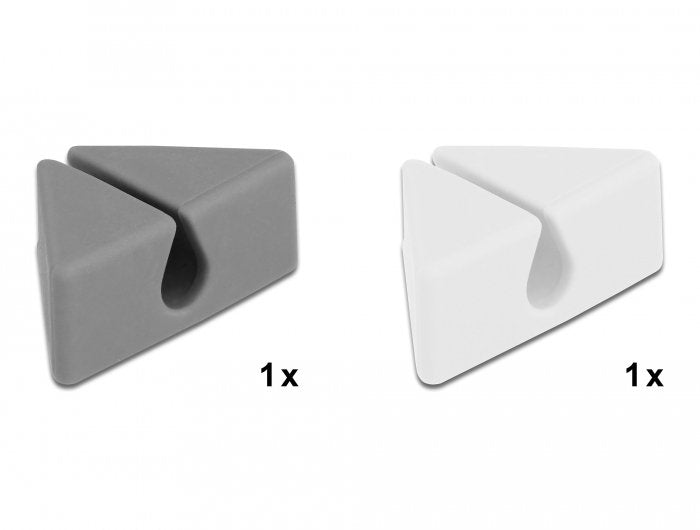 Delock Cablehalter Dreieck Set 2 Stück