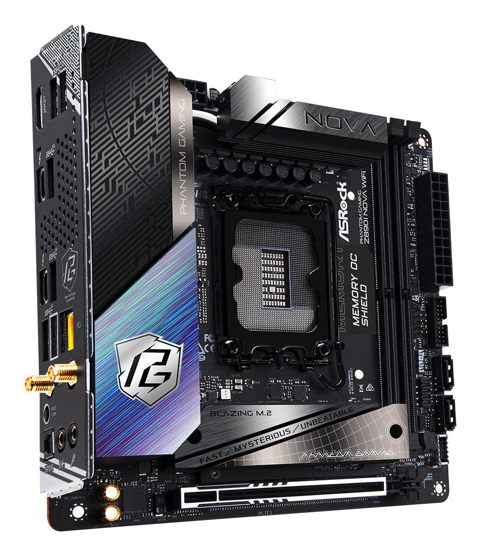 EAN 4710483949739 - Asrock Phantom Gaming Z890I Nova WiFi Intel Z890 LGA 1851 (Socket V1) mini ITX imagen 4